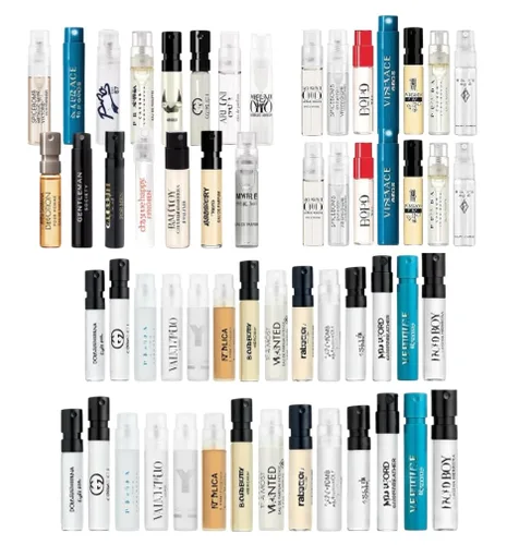 10 muestras de fragancias de diseñador, colección de muestras de fragancias de diseñador para hombre, viales de perfume de lujo de gama alta para