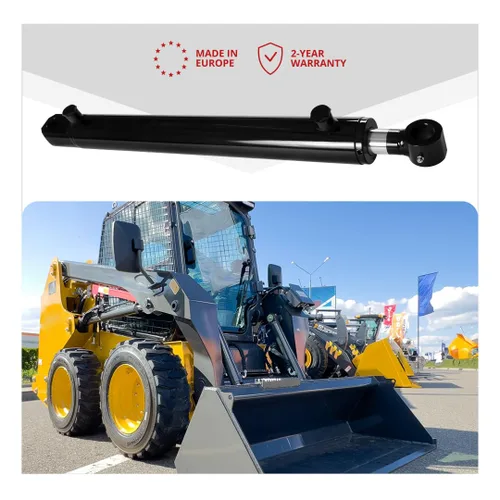 Miniatura 3 de Cilindro Hidráulico de Doble Acción - Cilindro Hidráulico Universal Tang Diámetro de 1.5", Carrera de 6 pulgadas Estilo Tang (1.5x6)