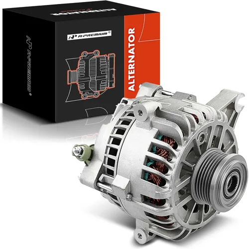 A-Premium Alternador compatible con Ford Expedition 2005-2006 y Lincoln Navigator 2005-2006, V8 5.4L, 135Amp 12V 6-Groove Polea en sentido horario,