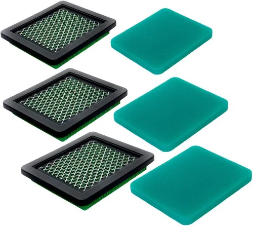HOODELL Paquete de 3 filtros de aire GCV160 GCV190 con prelimpiador, para Honda 17211-ZL8-023 HRC216 HRR216VKA HRX217 Husqvarna 7021P Craftsman