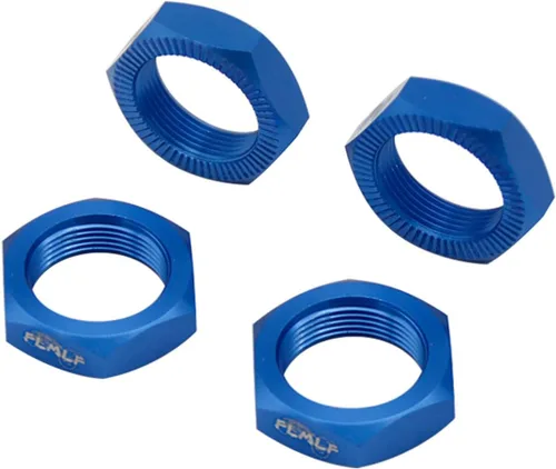 Miniatura 8 de FLMLF Juego de tuercas de rueda de aluminio 24MM rojo para 1/5 escala Hpi RV Km Baja 5b RC piezas de coche