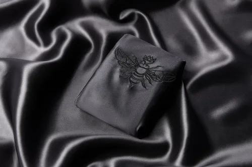 Miniatura 2 de Funda de almohada de seda para cabello y piel - Paquete individual - Alta calidad 6A 100% seda de morera real 22 Momme Charmeuse (ambos lados)