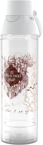 Miniatura 18 de Vaso térmico Tervis. Vaso de «El Mapa del Merodeador» de Harry Potter, vaso térmico con tapa marrón, Transparente Claro