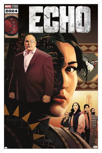 Miniatura 11 de Trends International Marvel Echo - Póster de pared con portada de cómic, 22.4 pulgadas de largo x 14.7 W, versión premium sin marco