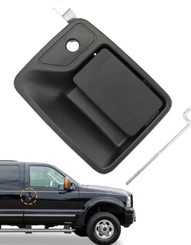 Miniatura 17 de Gledewen Manija de puerta exterior, lado delantero del conductor, compatible con Ford F-250/F-350/F-450/F-550 Super Duty/Ford Excursion 1999-2016