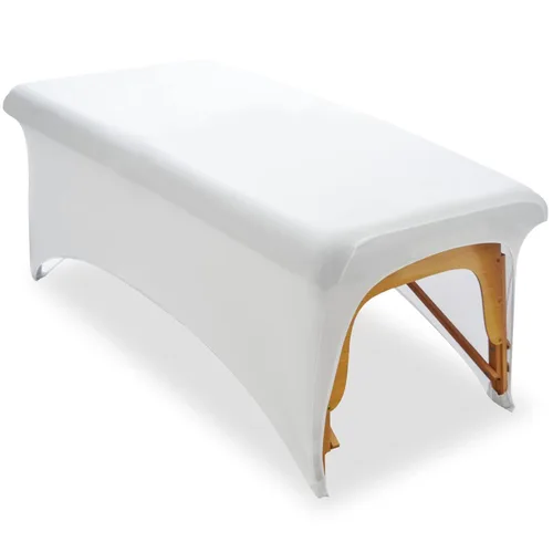 Miniatura 8 de Funda de cama elástica para cama de extensión de pestañas, juego de sábanas protectoras de tratamiento de spa para decoración de cama de pestañas