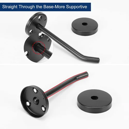Miniatura 3 de NearMoon Ganchos para colgar abrigos, ganchos de montaje en pared para colgar sombrero, bata Hurse, perchas de acero inoxidable 304 resistentes