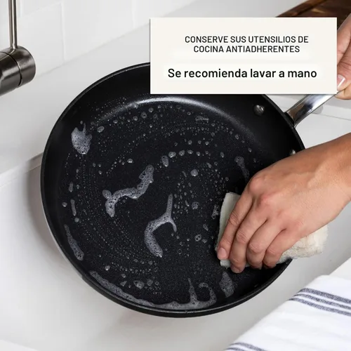 Miniatura 7 de All-Clad HA1 - Juego de utensilios de cocina anodizados duros antiadherentes, 13 piezas, apto para horno de inducción y asador seguro hasta 500°F