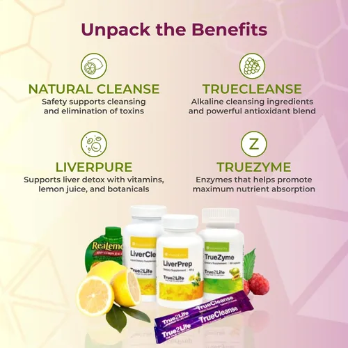 Miniatura 7 de Youngevity Desintoxicación de 30 días - Hígado, intestino, digestión definitiva - Más de 30 frutas, hierbas y cofactores patentados - Limpieza
