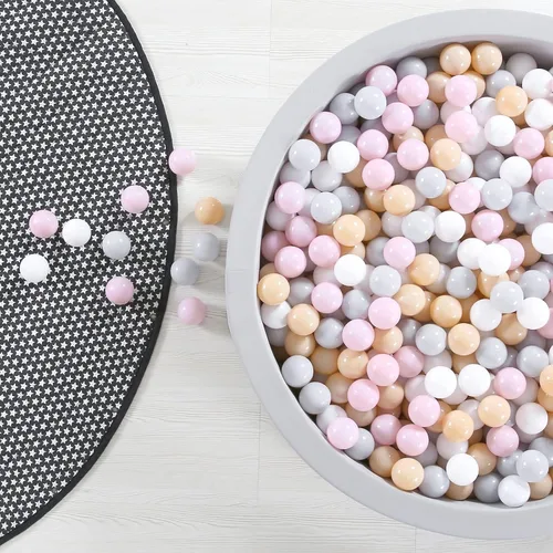 Miniatura 23 de GOGOSO Pelotas de Piscina de Pelotas para Niños Pequeños, Pelotas de Juego de Plástico para Bebés, Pelotas Suaves de Colores Pastel para Niños No