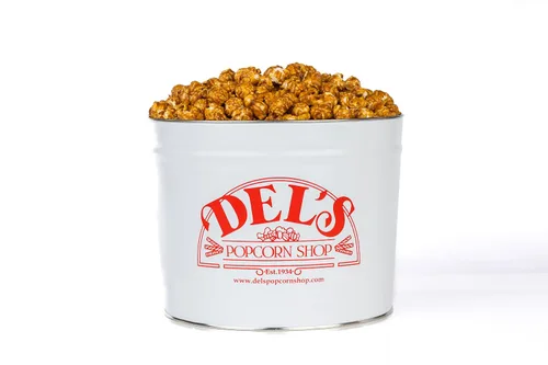Miniatura 2 de Lata de regalo gourmet para palomitas de maíz - Palomitas de maíz (caramelo, 2 galones)