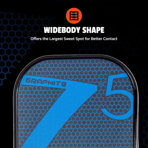 Miniatura 5 de Onix - Pala de pickleball de fibra de carbono Graphite MOD Z5, con agarre cómodo acolchado ONIX Graphite Z5 - Azul