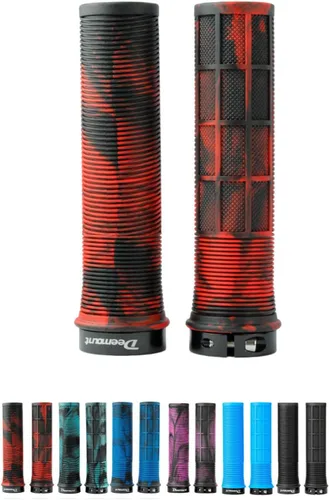 Miniatura 12 de Empuñaduras de bicicleta para manillar de bicicleta - Cómodos agarres de bloqueo para bicicleta de montaña, BMX, disponibles en múltiples opciones