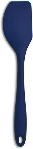 Miniatura 18 de Mrs. Anderson's Baking Espátula delgada de silicona, flexible y antiadherente, diseño de una sola pieza, rojo, para mezclar, plegar, raspar, hornear