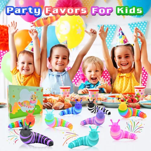Miniatura 7 de Cevioce 12 piezas de recuerdos de fiesta para niños de 8 a 12 años, juguetes antiestrés para estudiantes, caja del tesoro de juguetes para el aula
