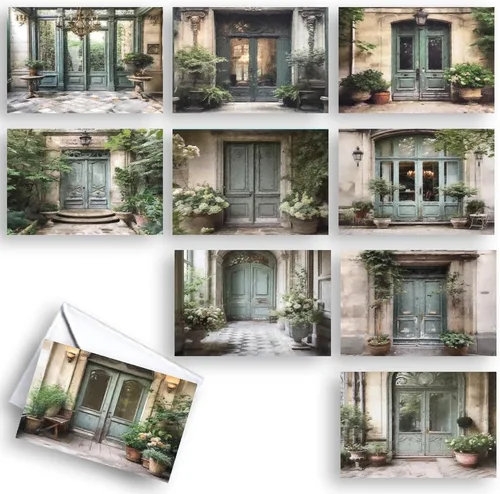Miniatura 8 de Wright Home & Gift Tarjetas de felicitación en acuarela con paisajes para cualquier ocasión, con espacio en blanco para notas Juego de surtido a