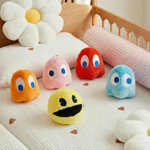 Miniatura 6 de Juguete de peluche Pac de 6 pulgadas, juego de 5 juguetes que se pueden utilizar para decoración de fiestas, animal de peluche suave y cómodo
