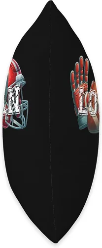 Miniatura 2 de Logan Football - Almohada con nombre personalizado