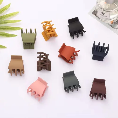 Miniatura 3 de Pinzas para el cabello para mujeres y niñas, pinzas antideslizantes de 1.3 pulgadas con acabado mate para peinar cabello fino y grueso (20 unidades)