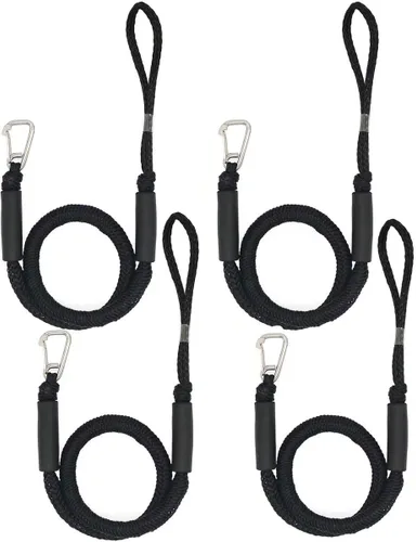 Miniatura 8 de Líneas de muelle elástico para barco, cuerda de amarre para barcos, accesorios de barco, cuerdas de acoplamiento PWC para barcos, pontón, moto