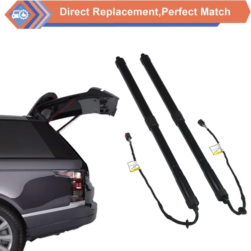 Miniatura 6 de Un par de choques eléctricos del puntal de la ayuda de la puerta trasera trasera de la puerta trasera compatible con Land Rover Vehicle 2012-2013