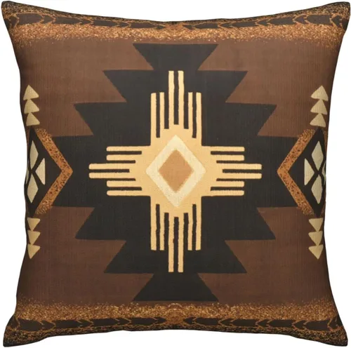 Miniatura 14 de IVSYCOF Fundas de almohada decorativas estilo sudoeste azteca para nativos americanos, funda de cojín cuadrado para sofá de casa, funda de cojín