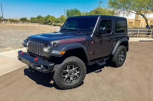 Miniatura 3 de Magnum RT Drop Steps - Estribos negros compatibles con Wrangler JL 2018-2026 de 2 puertas