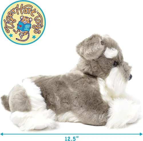 Miniatura 3 de TigerHart Siegfried El Schnauzer - Juguete de peluche de 13 pulgadas