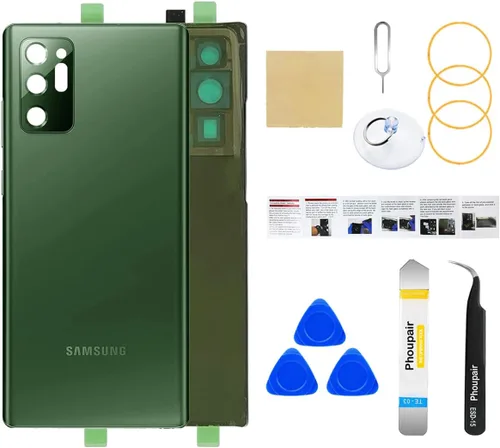 Miniatura 27 de Reemplazo de cristal trasero para Samsung Galaxy S24 con kit de herramientas de reparación profesional (Amber Yellow)