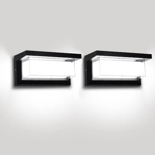 Miniatura 10 de Faro LED de Inundación de 60W para Exteriores, Paquete de Pared 5000K, Cabezal Giratoria 360°, Impermeable IP65, 6000LM, 85V-277V, Faro de Seguridad