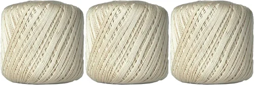 Miniatura 54 de Hilo de croché Threadart, 100 % algodón, talla 10 Rosa