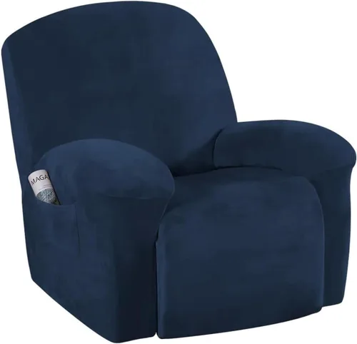 Miniatura 28 de H.VERSAILTEX 1 Pieza Funda para Sillón Reclinable de Terciopelo Fundas Deslizantes para Sillón Reclinable Fundas Deslizantes para Sillón Reclinable