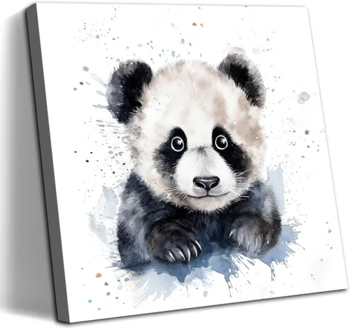 Miniatura 11 de Bonito mapache impreso para pared, póster retro de retrato de animales, divertido mapache con corona, pintura de granja, bosque, animales
