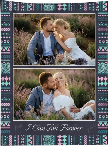Miniatura 41 de Manta personalizada con foto, manta personalizada con imagen para regalos de pareja, mantas de franela personalizadas para adultos, niños