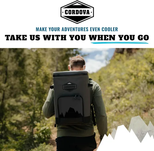 Miniatura 3 de Cordova Outdoors Mochila Backcountry Class con enfriador suave, bolsa térmica aislada, con aislamiento de espuma, duradera, protección UV