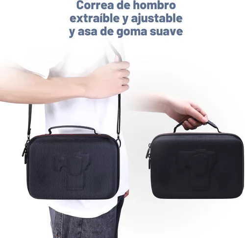 Miniatura 6 de Estuche para cámara compatible con Canon EOS Rebel T7/R50/R6 Mark II/R100/R50 V/T6/R8/R10/R5 Mark II/RP/R7/5D Mark IV/SL3/R5/T100 DSLR SLR, lente