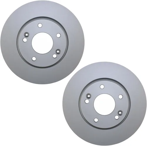 Juego de 2 rotores de disco de freno para Hyundai Elantra GT Elantra Coupe Kona Veloster Venue Kia Forte Koup Forte Koup Forte5 Seltos Soul - Juego
