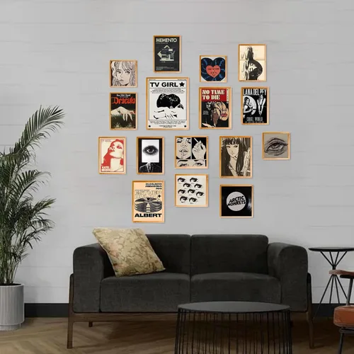 Miniatura 7 de Pósteres Y2K para decoración de habitación de niña del centro de la ciudad, decoración de pared de coqueta retro, carteles de TV para niñas, arte