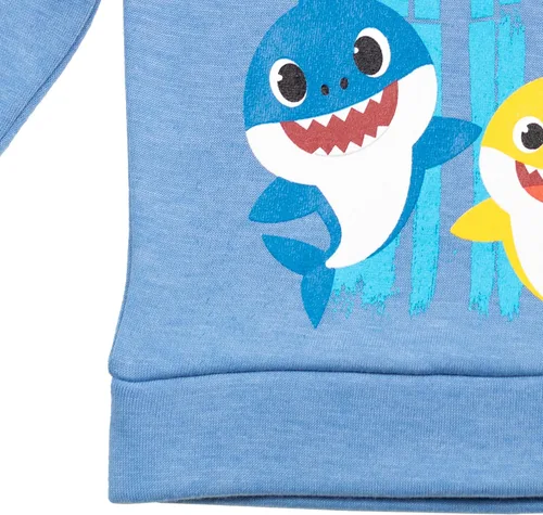Miniatura 5 de Pinkfong Baby Shark - Conjunto de sudadera con capucha y pantalones de forro polar