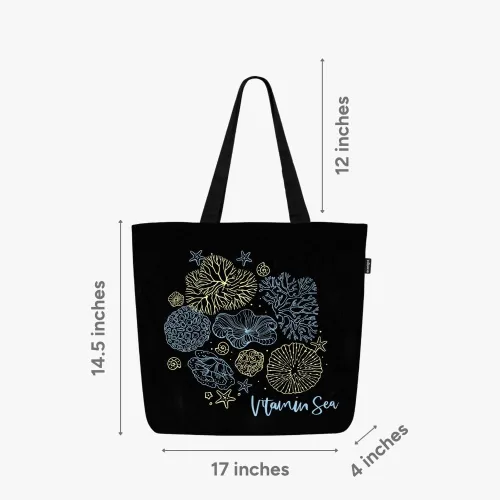 Miniatura 151 de Ecoright Bolsa de lona estética para mujer, bolsa grande con cremallera y bolsillo, bolsa de mano para mujer, para yoga, trabajo, playa