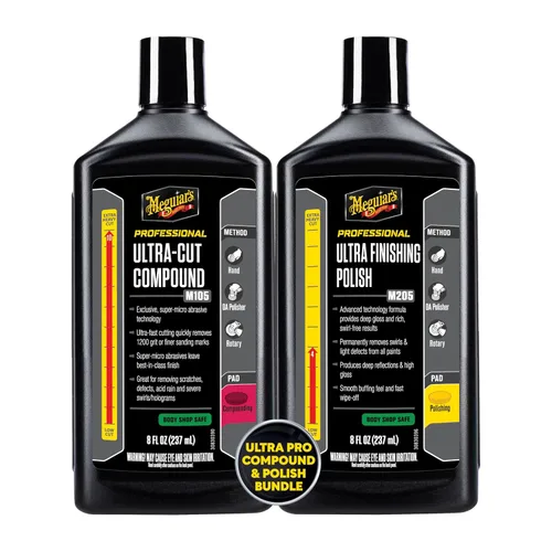 Miniatura 12 de Meguiar's M20532 Mirror Glaze Ultra - Pulidor de acabado - Botella de 32 onzas