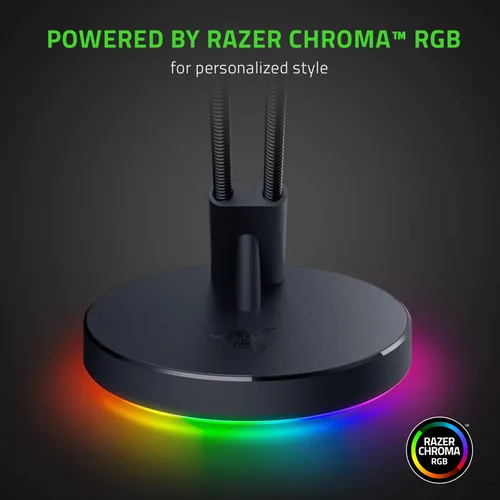 Miniatura 4 de Razer Gaming Mouse Bungee V3 Chroma: Soporte para Mouse con Cable Sin Arrastre - para Rendimiento de Nivel Esports - Base con Peso - Pies