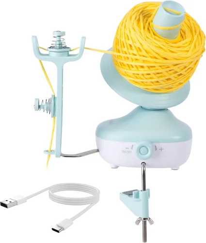 Miniatura 15 de Yarn Swift - Paraguas Swift de hilo para ganchillo, soporte para madejas de diseño flexible y ligero, plegable, altura y diámetro ajustable