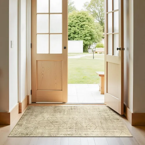 Miniatura 104 de jinchan Alfombra marroquí de pasillo 2x10 para pasillo - Alfombra de pasillo para cocina bohemia lavable a máquina, alfombra moderna suave, Boho