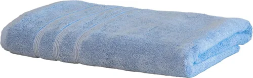 Miniatura 72 de Mosobam Juego de 4 toallas turcas de lujo de 35 x 70 pulgadas, color gris claro (gris), viscosa de bambú de 24.69 oz/m² y algodón peinado turco