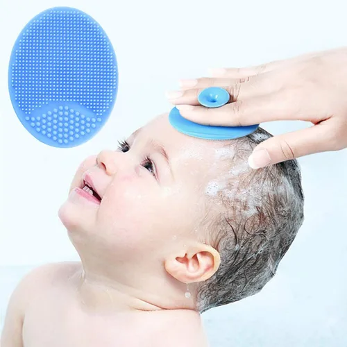 Miniatura 6 de Juego de cepillo y peine para el pelo del bebé para recién nacidos y niños pequeños Cerdas de cabra suaves naturales Ideal para la cuna Regalo