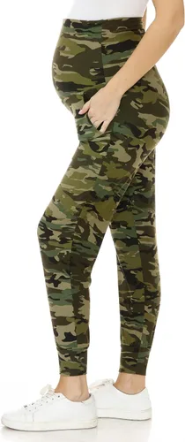 Miniatura 180 de Leggings Depot Pantalones de maternidad para mujer, sobre el vientre, pantalones deportivos casuales para descansar