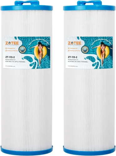 Miniatura 7 de ZOTEE Cartucho de filtro de repuesto para spa y piscina Filbur FC-0172, Waterway 817-4050, 4CH-949, Teleweir 50, PWW50L, filtro de bañera de 1