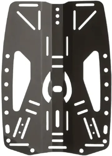 Hollis Placa posterior de acero inoxidable o aluminio 2.0 para buceo