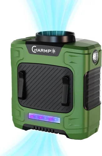 Miniatura 11 de Ventilador de cintura portátil – Batería de 6000 mAh, 3 velocidades, flujo de aire fuerte, hasta 16 horas de tiempo de trabajo, ventilador portátil